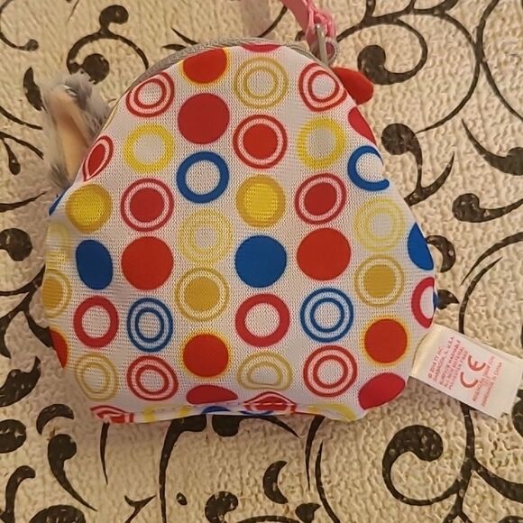 Ty Gear Cat Plush Purse with Pink Bow - Picture 6 of 7